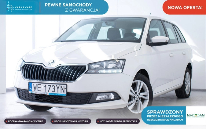 mazowieckie Skoda Fabia cena 34900 przebieg: 193262, rok produkcji 2020 z Sępopol